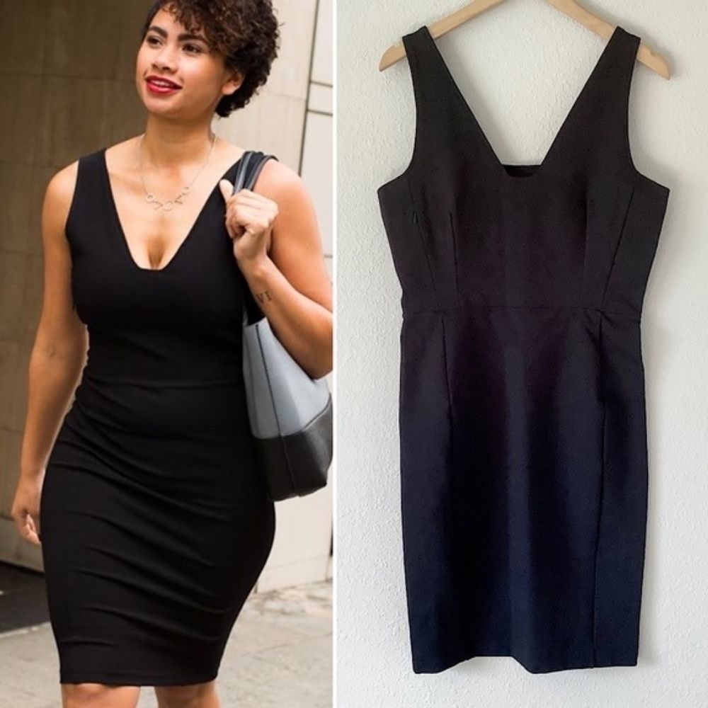 BETABRAND Sudden Chemistry Work-to-evening  Dress Black Medium